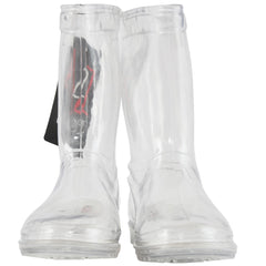 Kids Boys Girls Clear PVC Rain Boot Wellington Boots Waterproof Wellies Gumboot