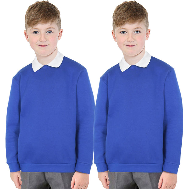 Kids Girls Boys Unisex Scouts School Uniform Jumper Pack Of 2 Cardi Sweatshirt - A2Z 4 Kids