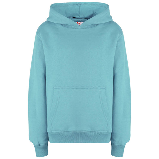 A2Z 4 Kids Girls Boys Sweat Shirt Tops Casual Plain Aqua Pullover Sweatshirt Fleece Hooded Jumper Coats New Age 2 3 4 5 6 7 8 9 10 11 12 13 Years