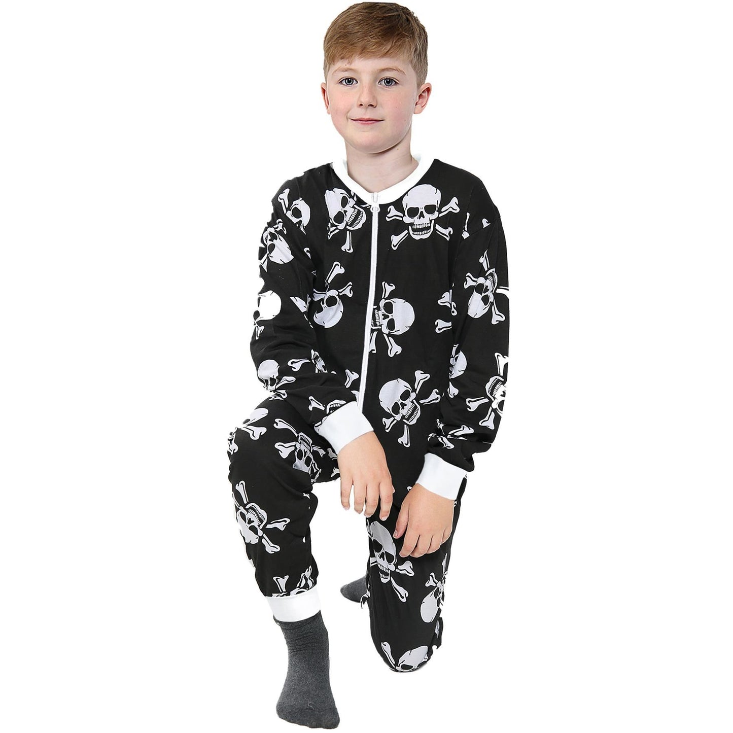 A2Z Onesie One Piece Kids Pyjamas Sleepsuit Leopard Print Costume For Girls