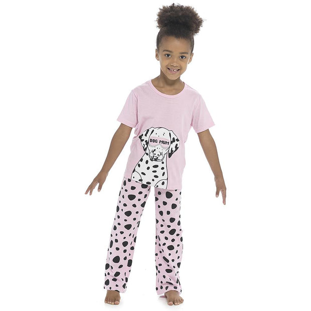 A2Z 4 Kids Girls Short Sleeve Pyjamas Set 2 Piece Comfortable Sleepwear Set