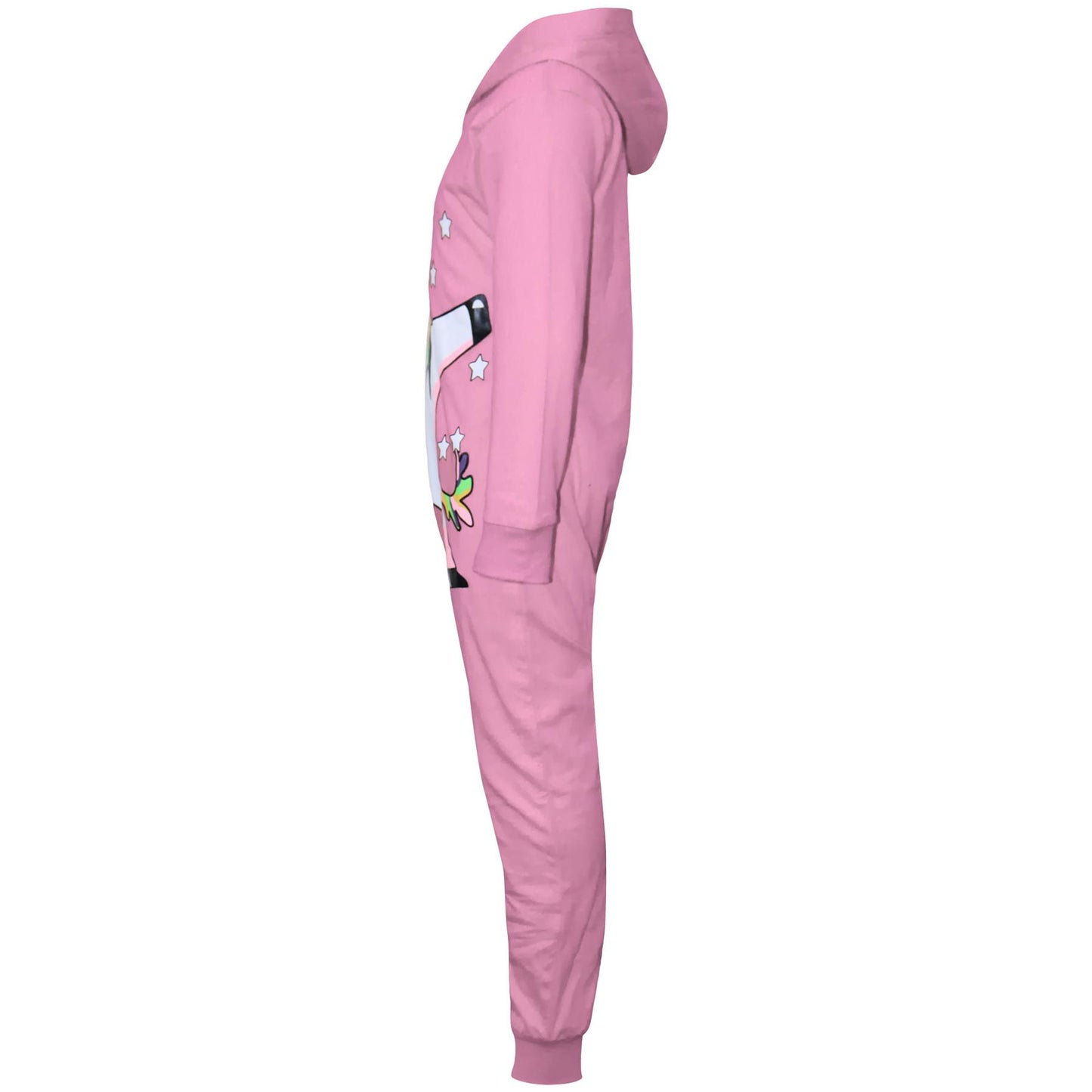 Kids Girls 100% Cotton Dabbing Unicorn A2Z Onesie One Piece All In One Jumpsuits