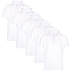 Kids Boys T Shirts Plain Polo Summer Fashion Soft Feel Tank Top & Tees 3-13 Year