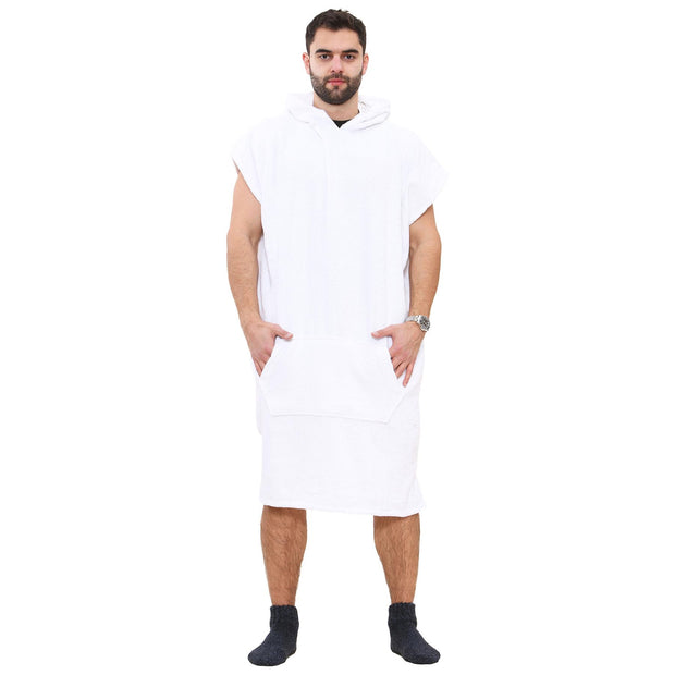 Adults Towel Poncho Bathrobe Ladies Gents Mens Gift - A2Z 4 Kids