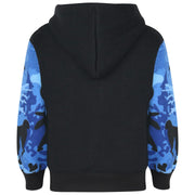 Boys Girls Jackets Kids Fleece Camouflage Hooded Hoodie Zipped Top Jacket 7-13 Y