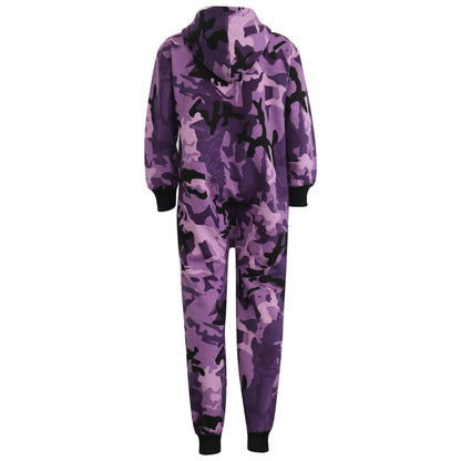 Kids Girls Boys A2Z Onesie One Piece Camouflage Print Jumsuit Playsuit 5-13 Year