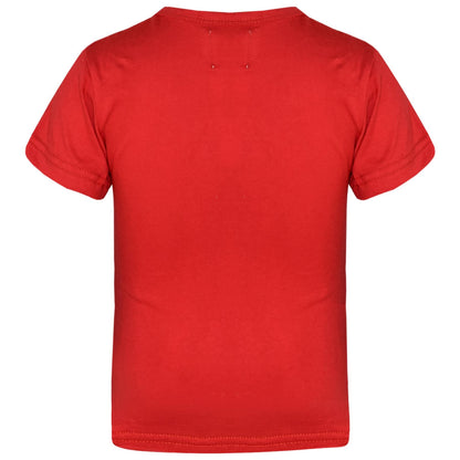 Kids Unisex England Flag Print Football World Cup Soft T Shirt Top