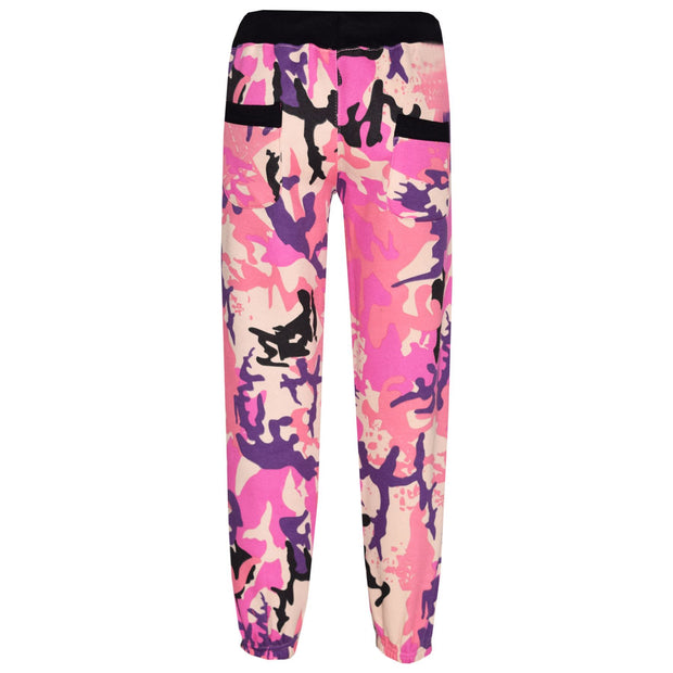 Kids Tracksuit Boys Girls Designer's Camouflage Jogging Suit Top Bottom 5-13 Yr