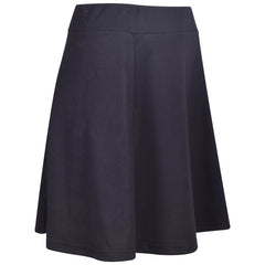 Kids Girls Plain School Uniform Skirt Elasticated Fit Summer Skater Skirts