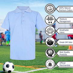 Kids Boys T Shirts Plain Polo Summer Fashion Soft Feel Tank Top & Tees 3-13 Year