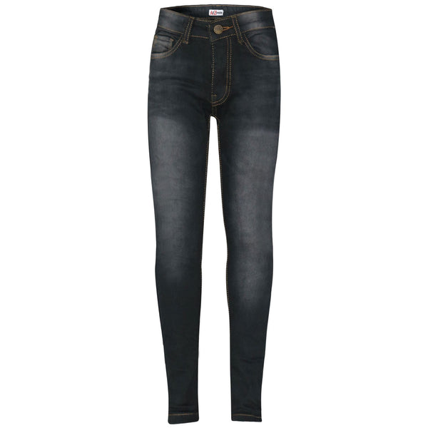 Kids Faded Denim Jeans Comfort Stretch Trousers Pants Boys Age 5-13 Years