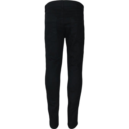 Kids Boys Skinny Denim Jeans Contrast Taped Stretchy Pants Trouser Age 5-13 Year