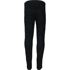 Kids Boys Skinny Denim Jeans Contrast Taped Stretchy Pants Trouser Age 5-13 Year