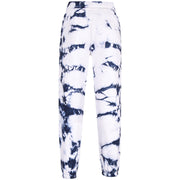 Kids Tie Dye Tracksuit Gym Cropped Hoodie Sweatpants Cord Set Girls Age 5-13