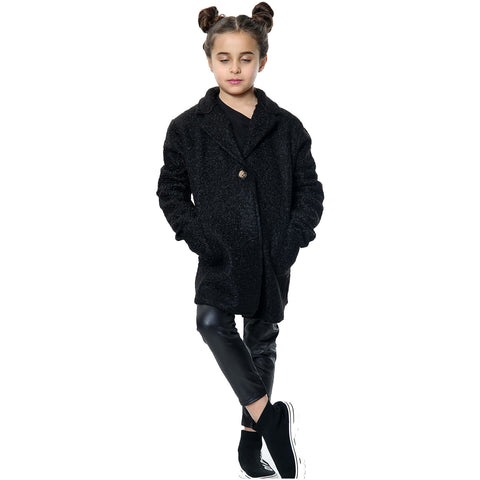 Kids Sherpa Coat Fleece Jacket Wool Girls Designer Teddy Jacket Age 5-13 yrs