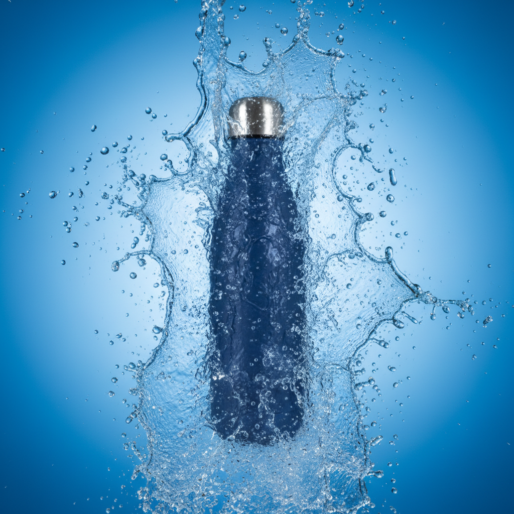 A2Z 500ml Stainless Steel Water Bottle Insulated Leakproof Flask Gym Travel