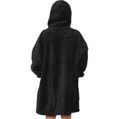 Kids Girls Boys Ultra Soft Oversized Hoodie Snuggle Plush Sherpa Fleece Lining
