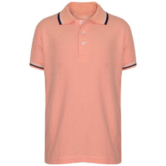 Kids Boys Girls Polo T Shirt Designer Plain Color School T-Shirts PE Top 3-13 Yr