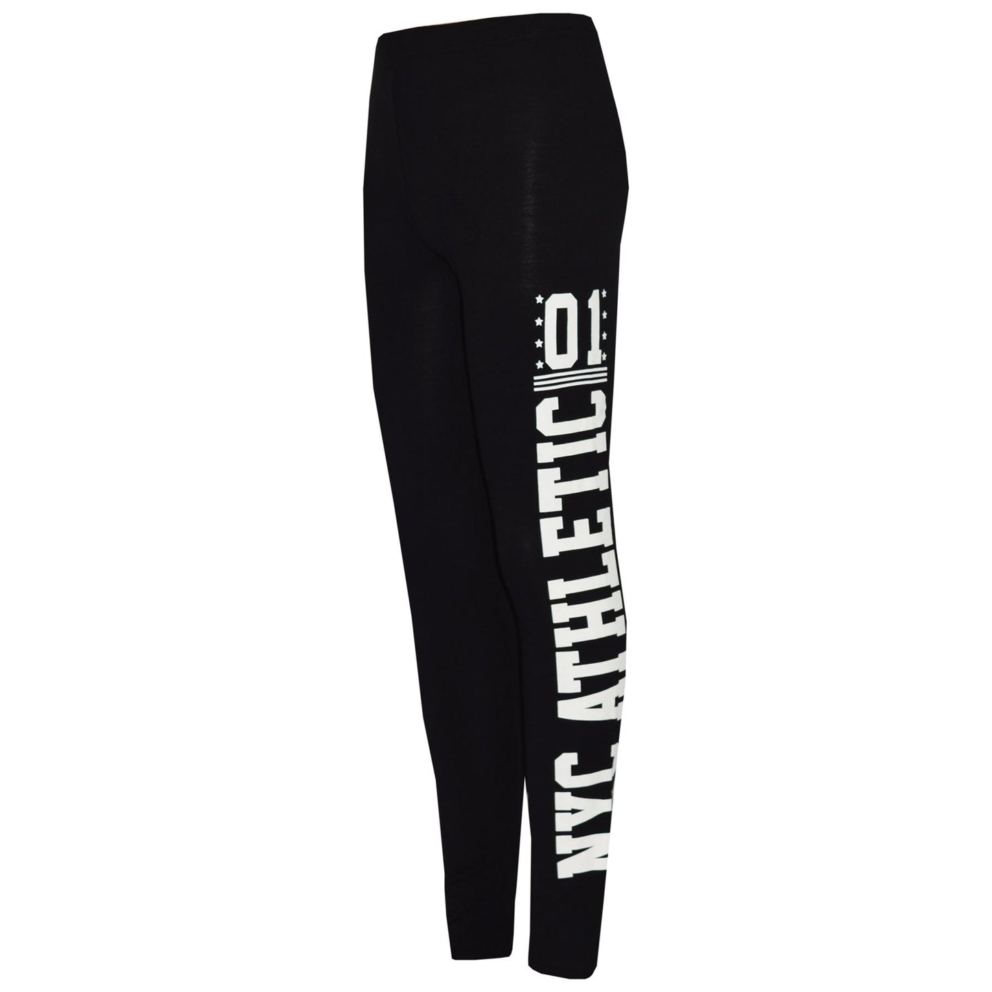 Girls Tops Kids 01 New York Athletic Print Stylish Crop Top Legging Set 7-13 Yrs