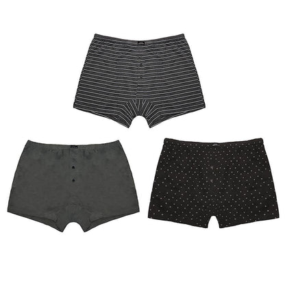 A2Z Mens Plain Trunks Underwear Pack Of 3 Comfortable Fit Lightweight Knickers