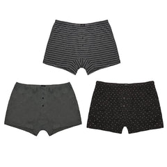 A2Z Mens Plain Trunks Underwear Pack Of 3 Comfortable Fit Lightweight Knickers